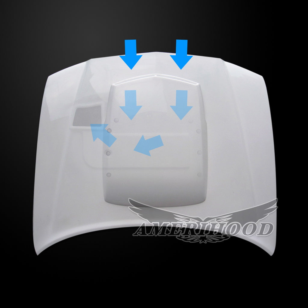 Dodge Charger 2011-2014 Type-TA Style Functional Ram Air Hood